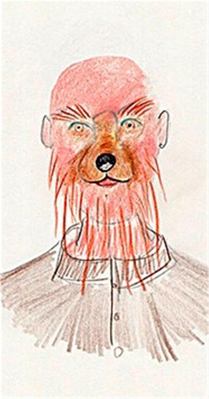 Zeichnung von Mike Bourscheid: „Bear“ (2025)
