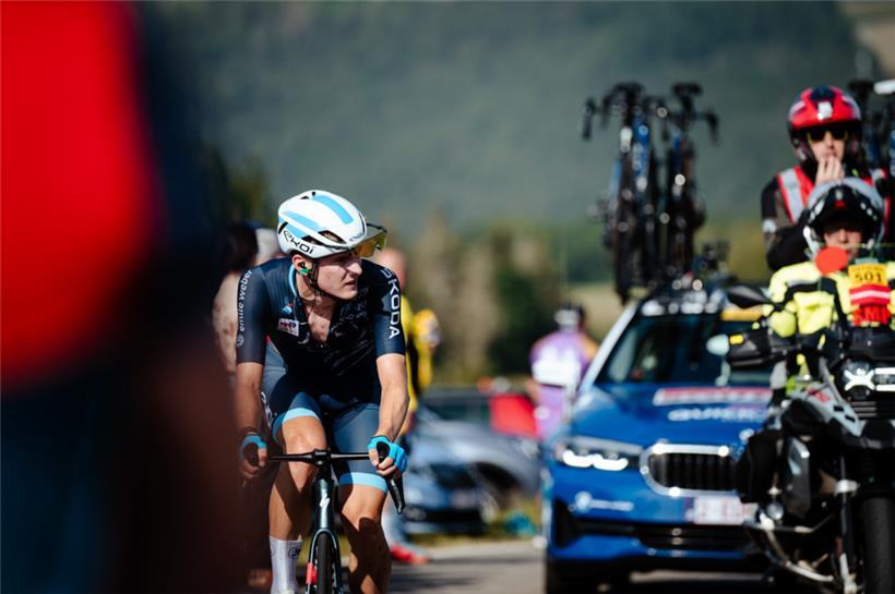 Zeigte sich bei der Tour de Luxembourg mit der Nationalmannschaft sehr offensiv: Alexandre Kess
