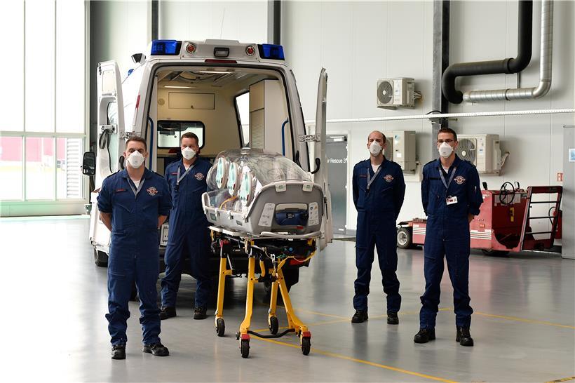 Zeitsparend: Das neue Material sei so sicher, dass die Rettungsmannschaft keine ...