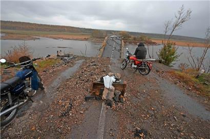 Zerstörte Brücke in der Region Charkiw: Russland warnt vor einer „Eskalation“ im Ukraine-Krieg
