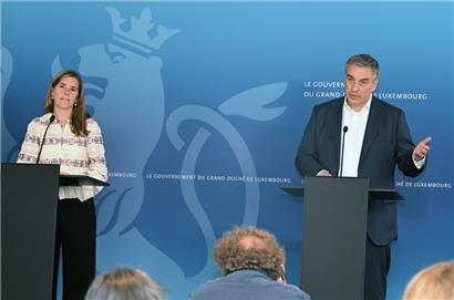 Ziehen an einem Strang: Justizministerin Elisabeth Margue und Bildungs-, Kinder- und Jugendminister Claude Meisch
