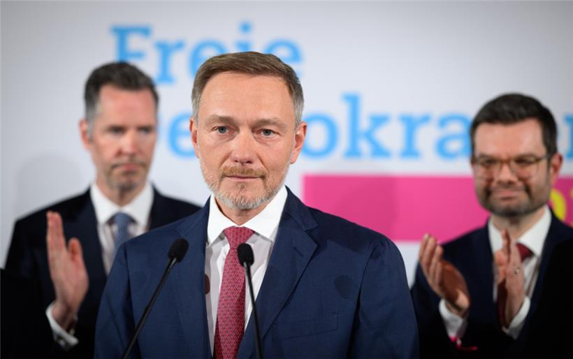 Zitterpartie: Christian Lindner, Bundesvorsitzender und Spitzenkandidat der FDP
