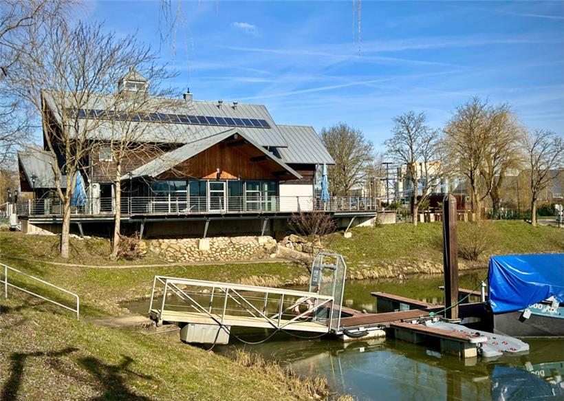 Zu den neuen Aktivitäten im Hafen von Schwebsingen gehört im April die Wiedereröffnung des Restaurants „Am Hafen“
