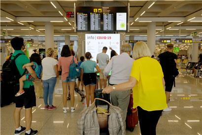 Zu den wichtigsten Informationen am Flughafen von Palma de Mallorca gehören ebenfalls die jüngsten Corona-Regeln
