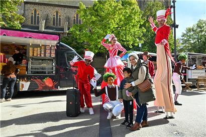 Zuckersüß: Schausteller sorgen beim Sweet Event für Stimmung
