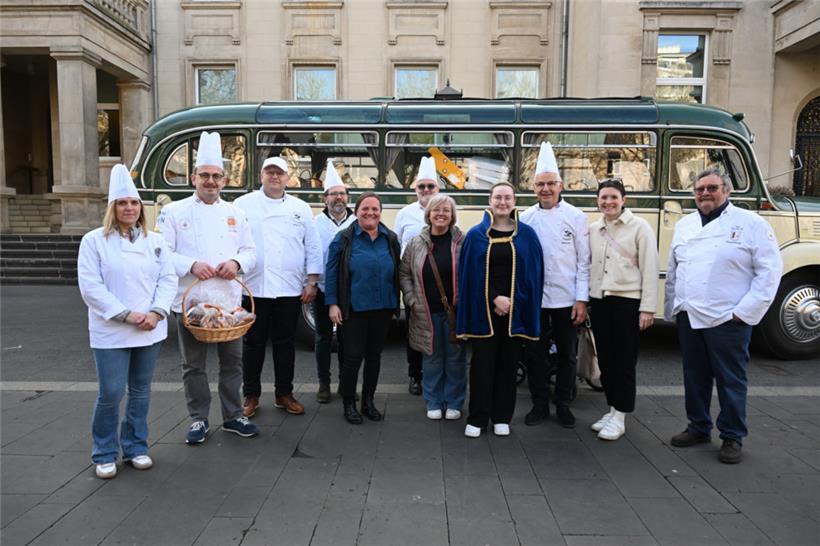Zum 38. Mal fand am Dienstagnachmittag der Brezelumzug der „Confédération Liewen...