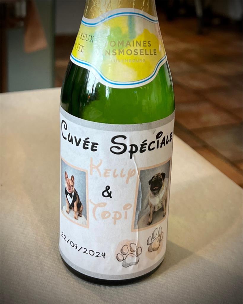 Zum Anlass gab es auch eine „Cuvée spéciale“