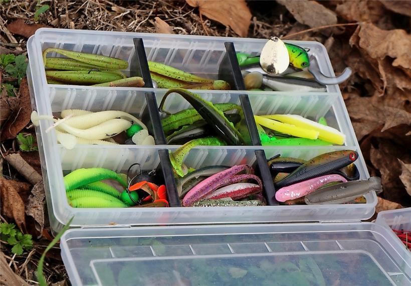 Zum Einsatz kommen nur Gummifische, keine lebenden Köder
