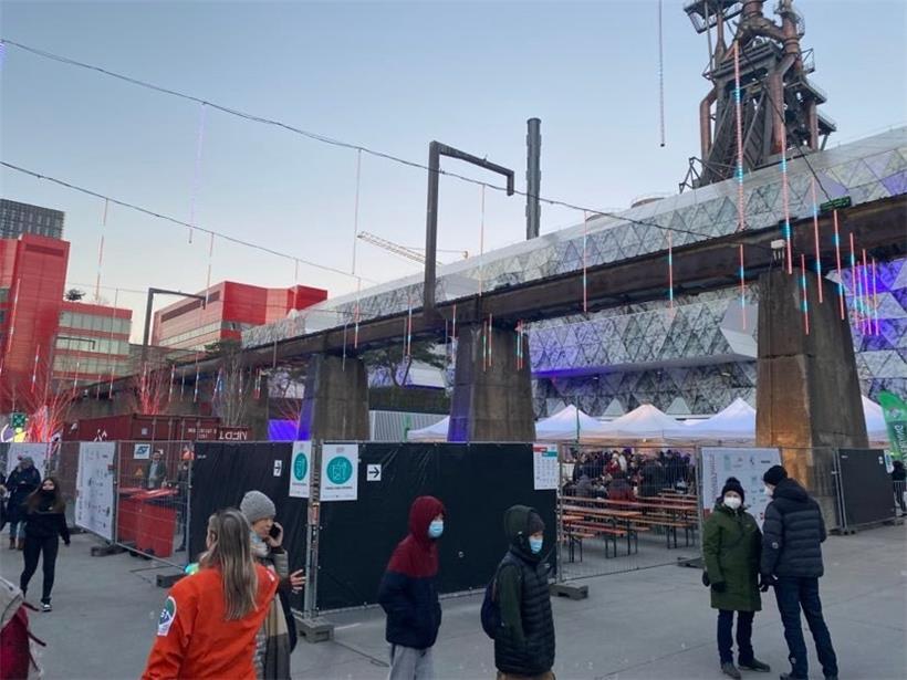 Zumindest am frühen Abend herrschte kein allzu großer Betrieb in Belval
