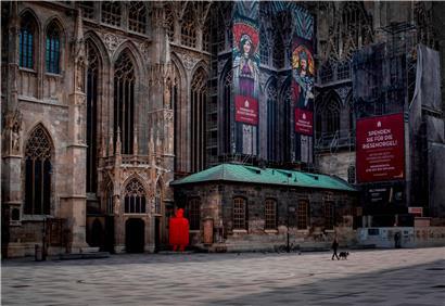 Zurzeit noch in Lockdown-Ruhe: Vor dem Stephansdom in Wien dürfte bald wieder mehr los sein
