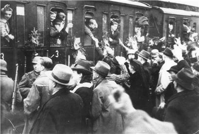 Zwangsrekrutierte verlassen Luxemburg am 24. oder 26. Oktober 1942
