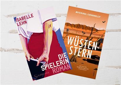 Zwei Krimis auf einen Blick: „Die Spielerin“ und „Wüstenstern“
