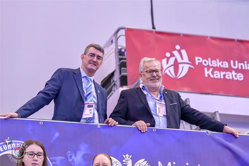 Zwei der FLK-Entscheidungsträger: Präsident Fred Charlé und Vizepräsident Misch Feidt (v.l.)
