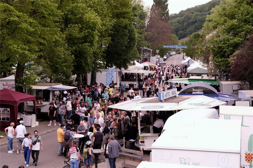 Zwischen Mosel und Europamuseum: Die Uferpromenade in Schengen