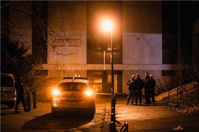 Zwölf Menschen wurden verletzt, als am Mittwoch in einer Bar in der südöstlichen Stadt Grenoble in Frankreich eine Granate explodierte
