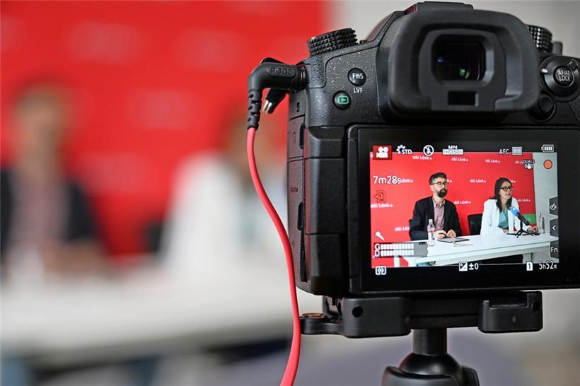 „déi Lénk“ hatten am Freitag zu einer Pressekonferenz anlässlich ihrer politischen Rentrée eingeladen
