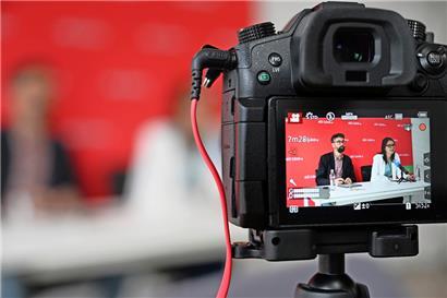 „déi Lénk“ hatten am Freitag zu einer Pressekonferenz anlässlich ihrer politischen Rentrée eingeladen

