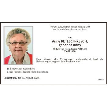 Anzeige