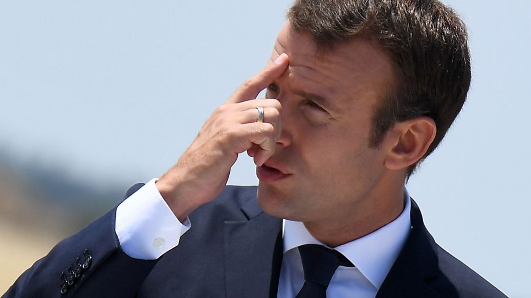 Noch 54 Prozent sind zufrieden mit Macron