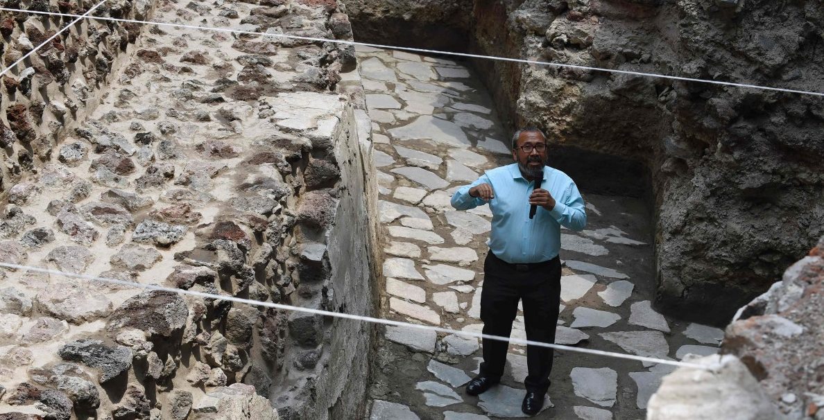 Azteken-Grab unter Mexiko-Stadt gefunden