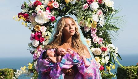 Beyoncé zeigt Foto von ihren Zwillingen
