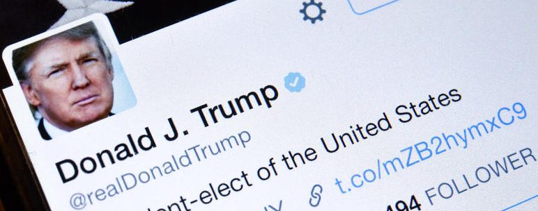 Trumps lahmer Twitter-Finger