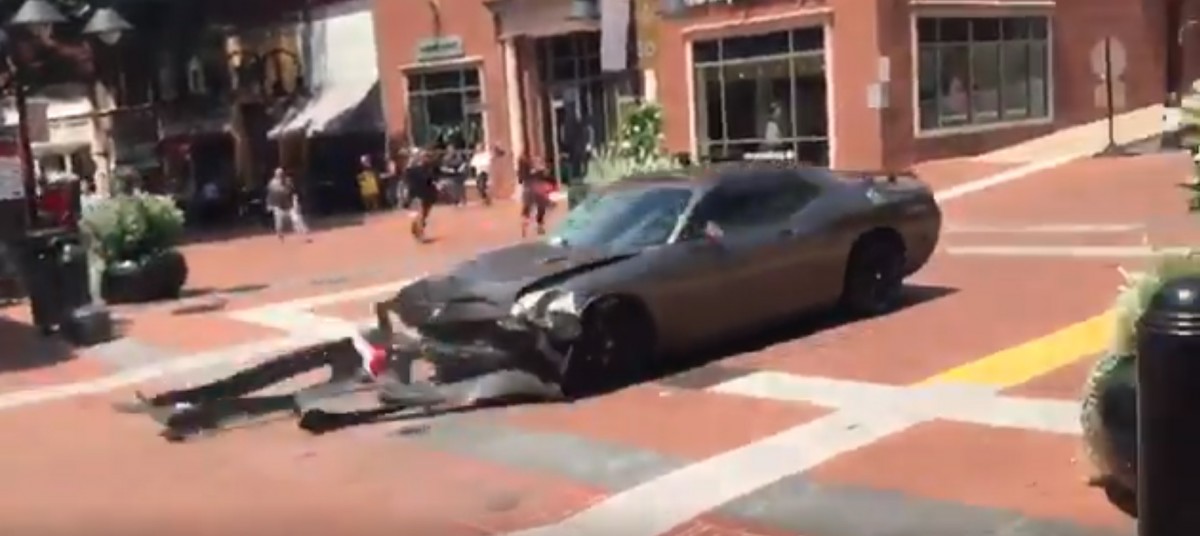 Video zeigt Auto-Attacke von Charlottesville