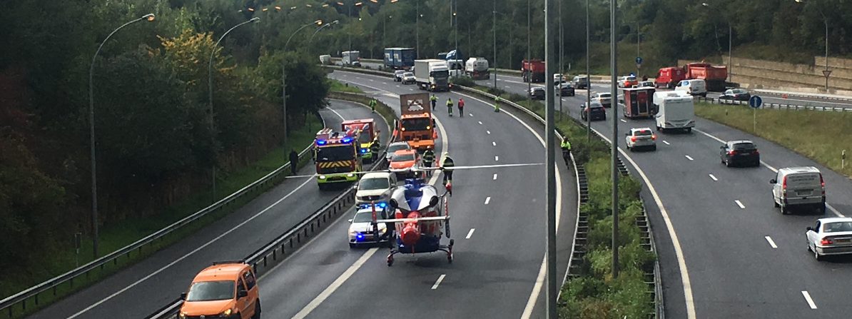 Crash mit Leitplanke – Fahrer stirbt auf der A1