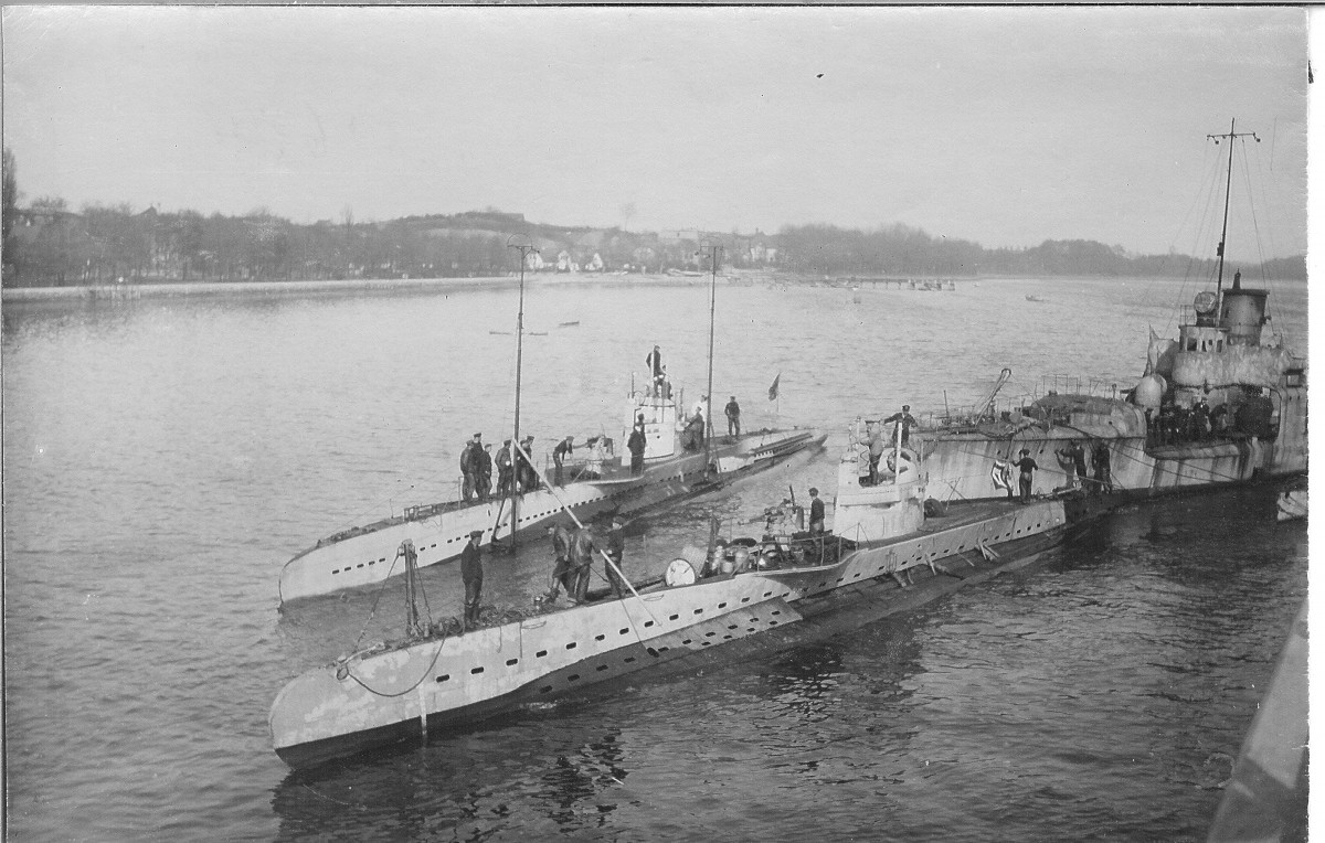 Deutsches U-Boot bei Ostende entdeckt