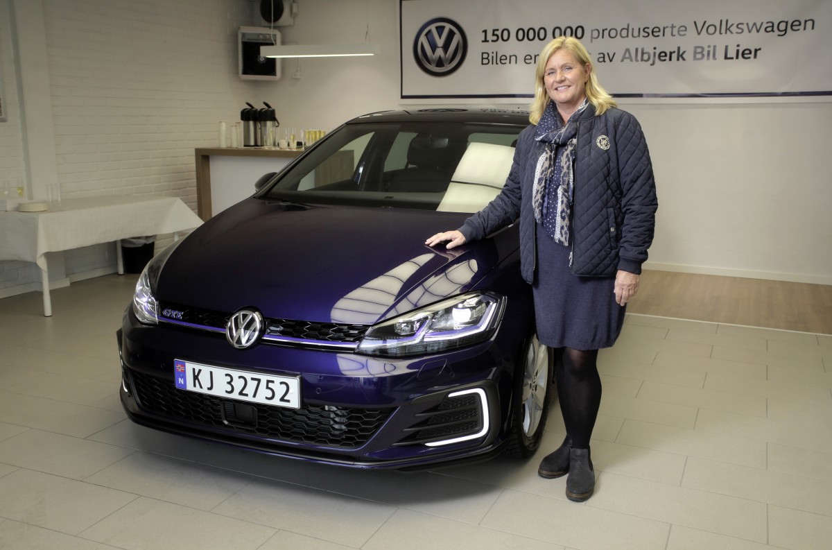 Der 150 Millionste VW geht nach Norwegen