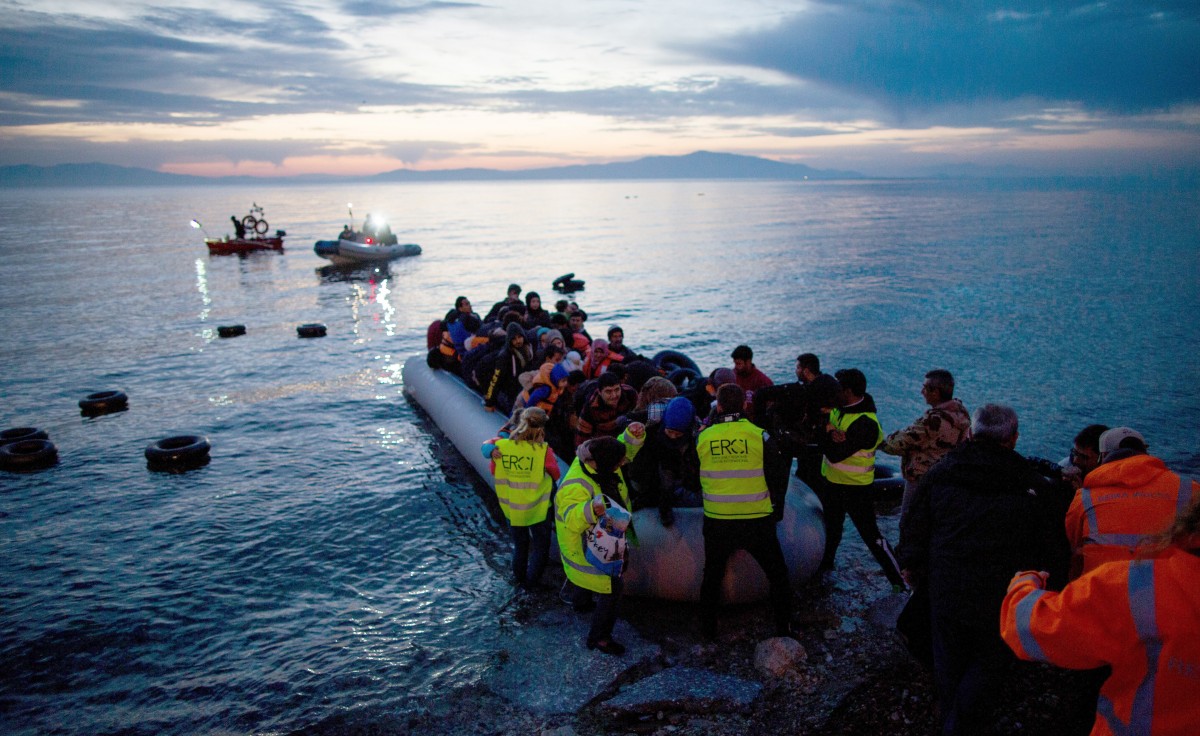 Lesbos: Schwere Zusammenstöße zwischen Migranten