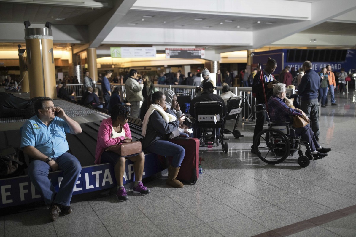 Chaos nach Stromausfall am Flughafen Atlanta