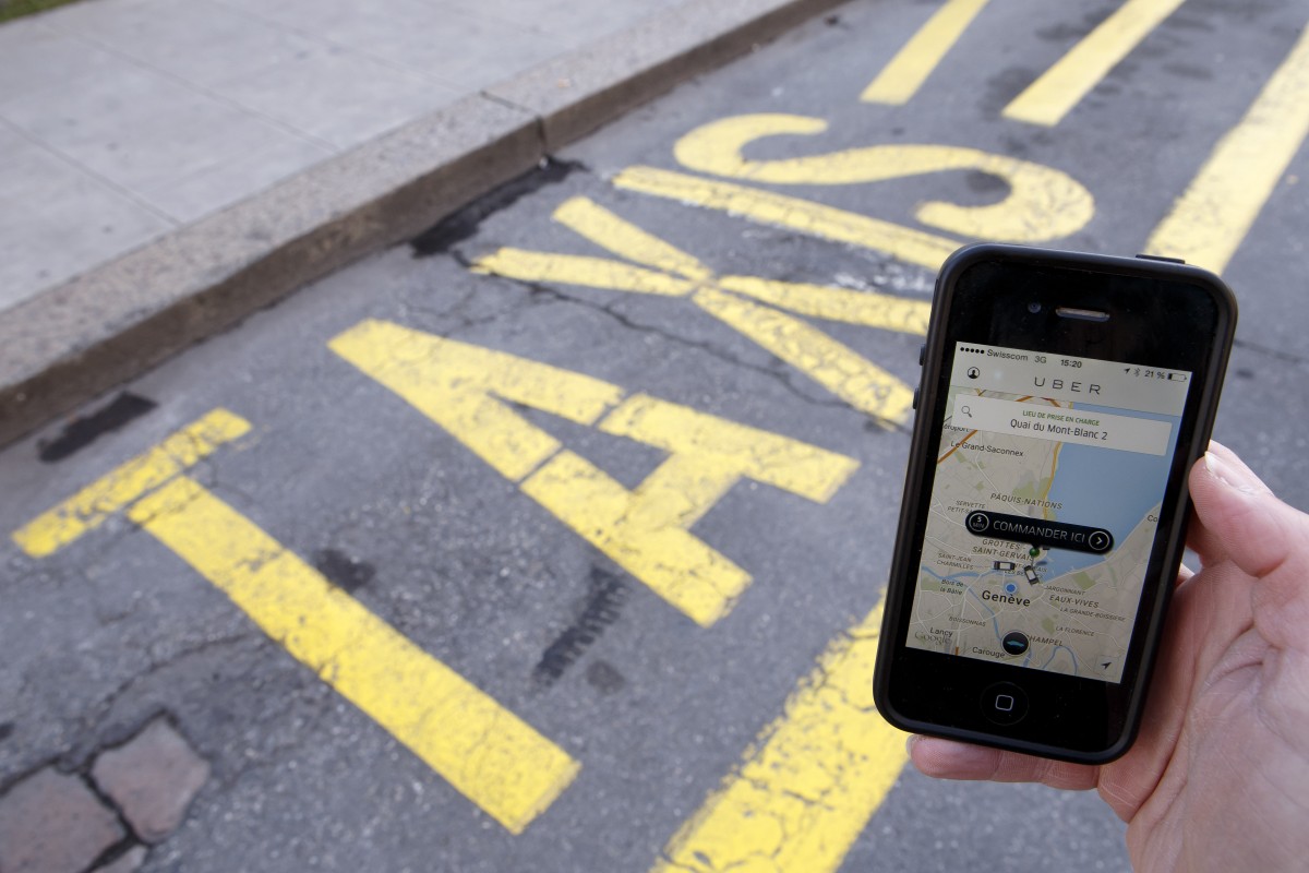 Uber wird in Europa mit Taxi gleichgesetzt