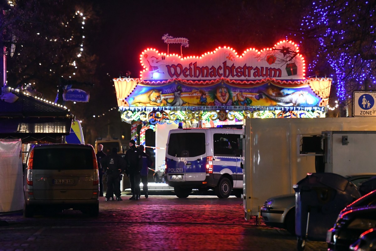 Bombe an Weihnachtsmarkt war Erpressung von DHL