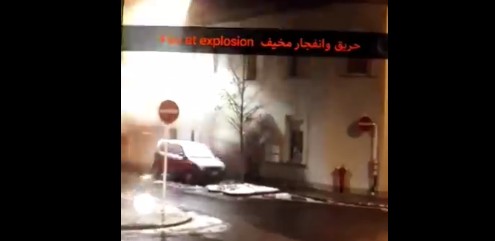 Handyvideo von Explosion in Niederkorn