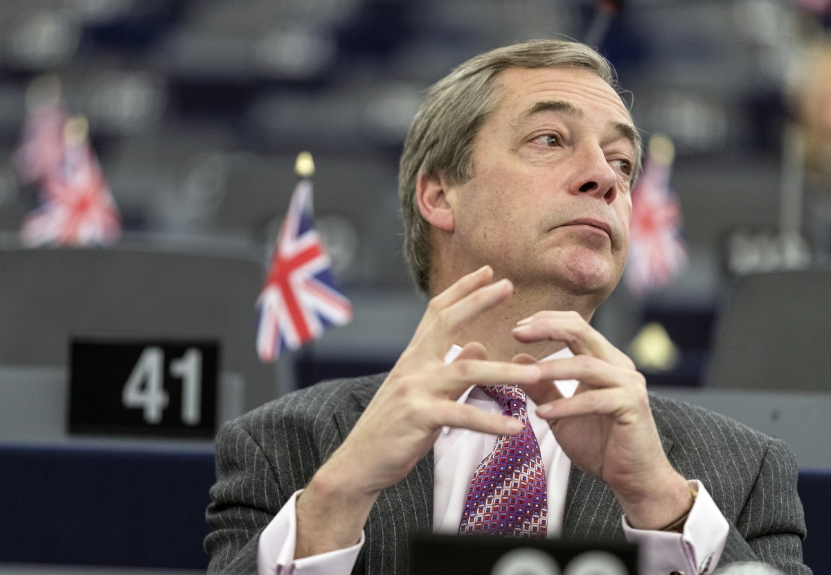 Farage muss Teil seines Gehalts an EU-Parlament abtreten