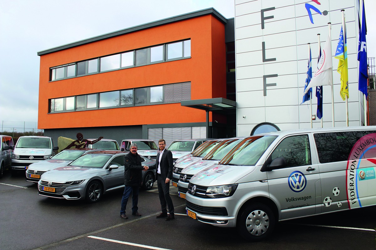 14 neue Fahrzeuge von VW Luxemburg  für FLF