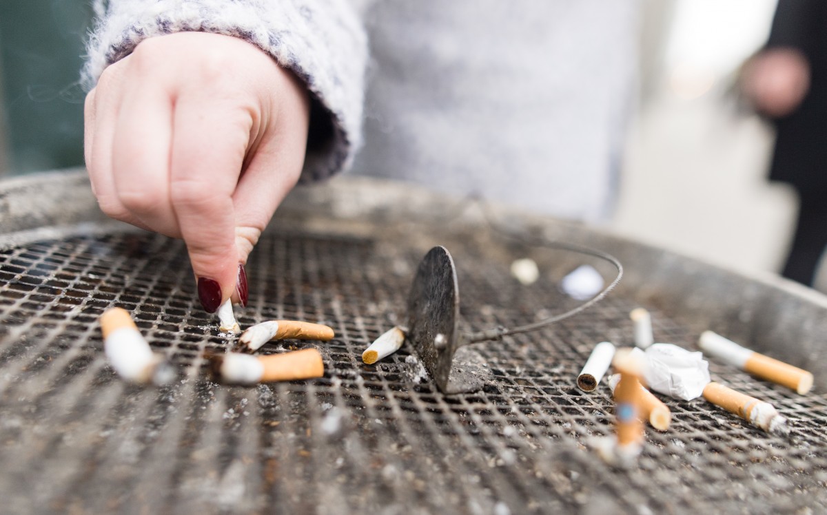 Tabakkonsum: Der erste Schritt ist der schwerste
