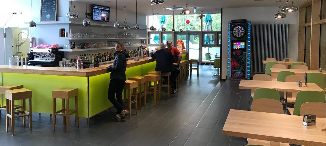 Kegelsportler freuen sich über neue Brasserie