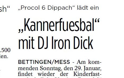 Dank Facebook: DJ Iron Dick ist wieder da