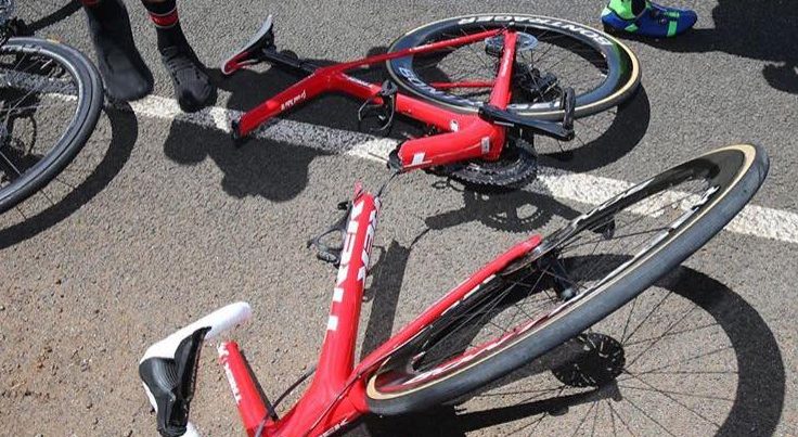 Didier schwer gestürzt