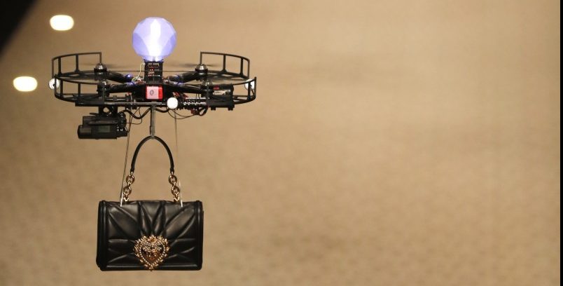 Mailänder Modewoche: Drohnen werden zu Models