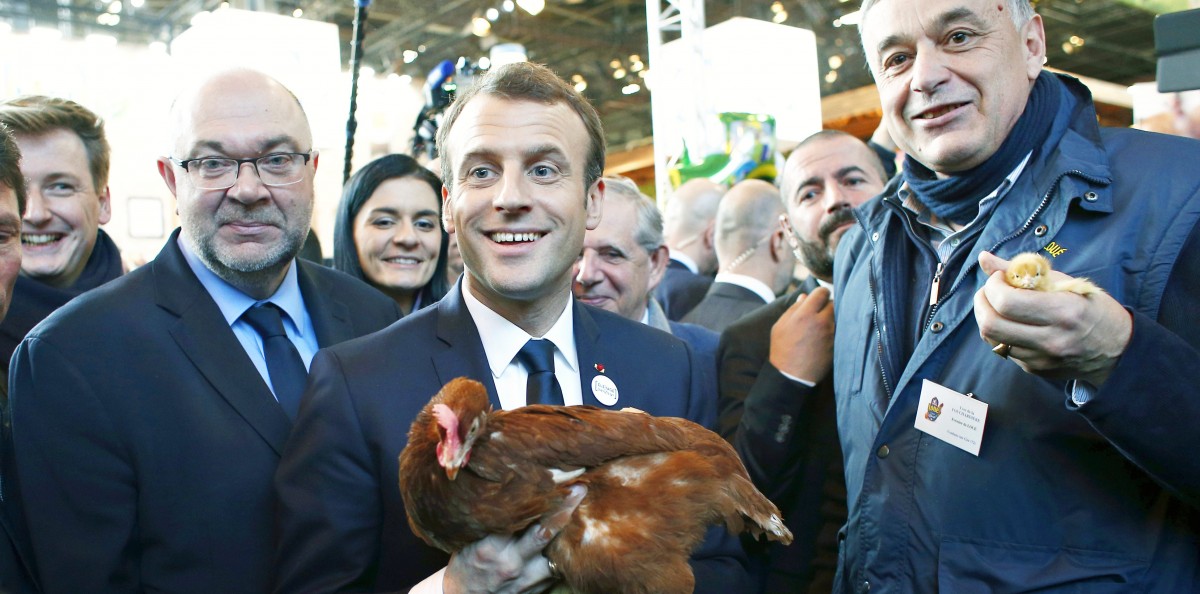 Schwieriges Terrain: Macron auf der Landwirtschafts-Messe