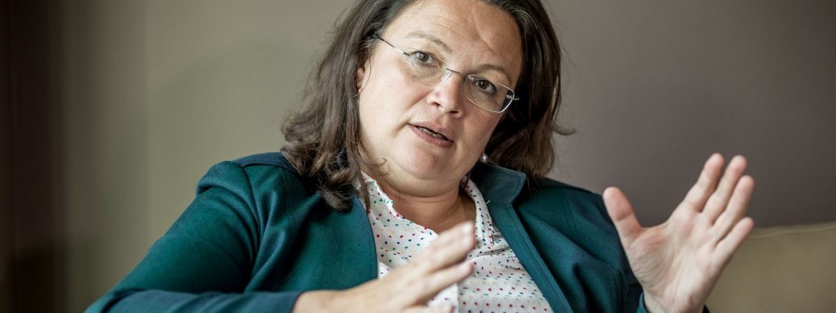 Bericht: Nahles wird am Dienstag kommissarische SPD-Vorsitzende