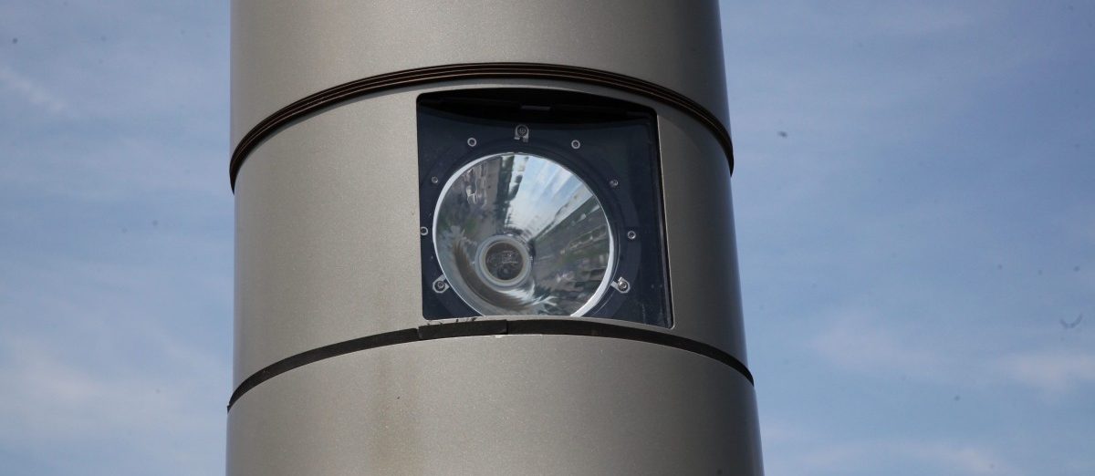 Neues Radargerät bei Raemericher Kreisverkehr