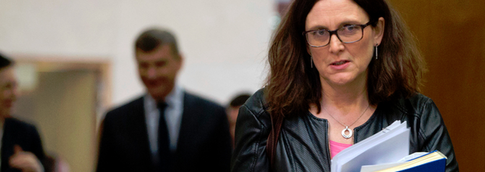 EU-Kommissarin Malmström trifft US-Handelsbeauftragten Lighthizer
