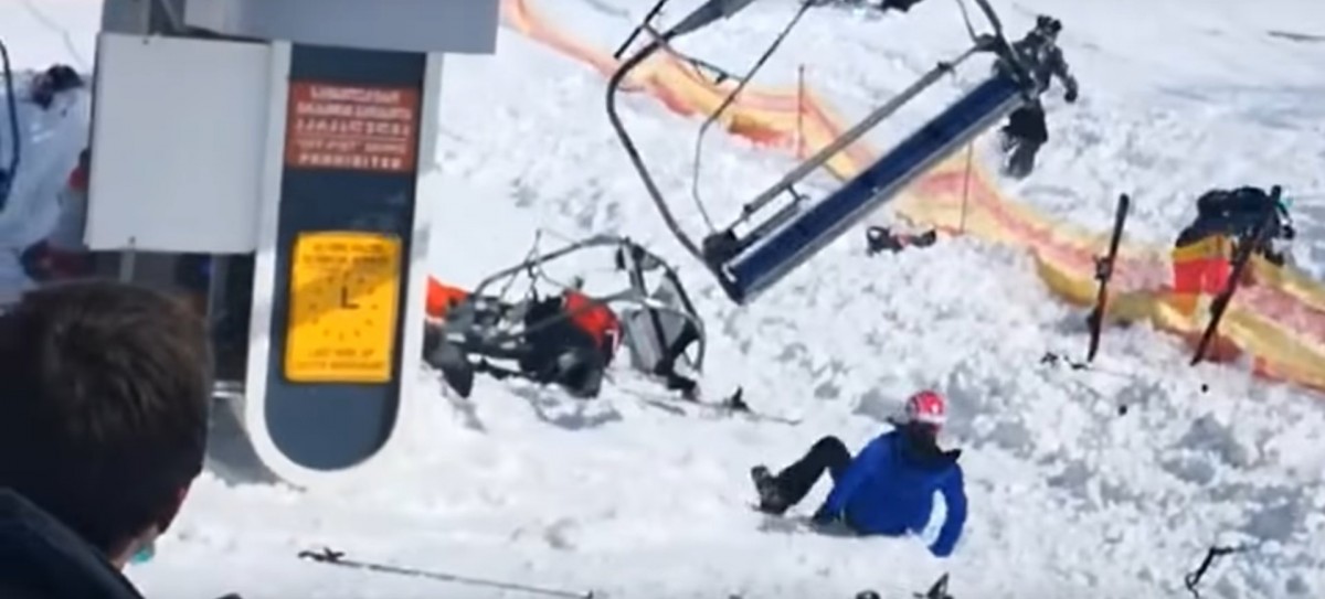Ski-Lift des Horrors: Mehr als zehn Verletzte nach Fehlfunktion