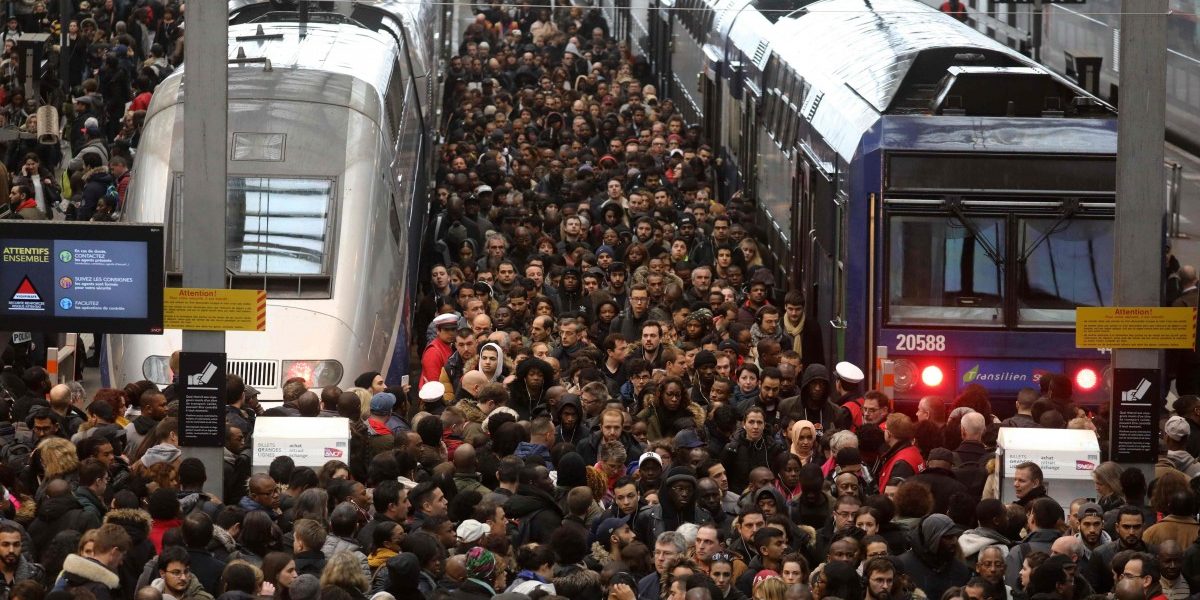 SNCF-Streik: Chaos-Tag für Paris