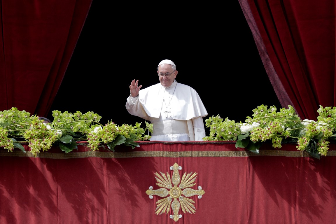 Papst in Osterbotschaft: Sorge über Unruhen in Gaza
