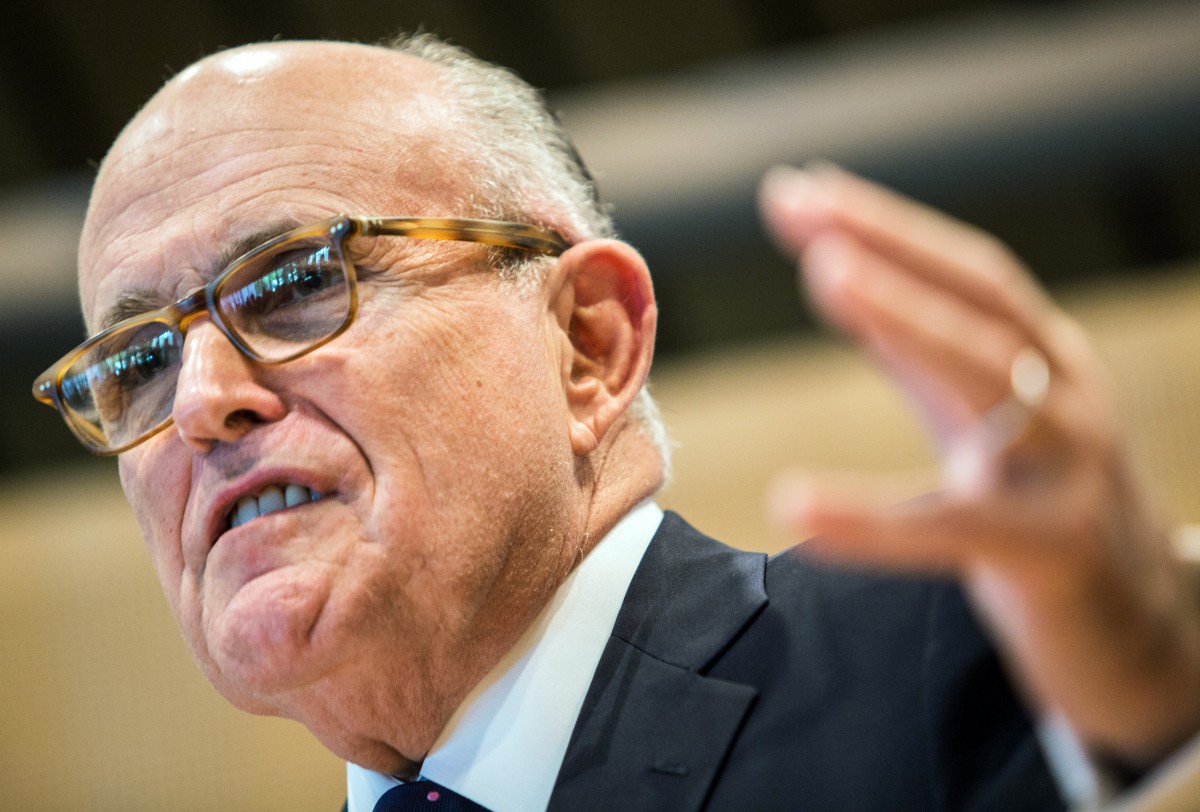 Rudy Giuliani kommt an Bord von Trumps Anwaltsteam